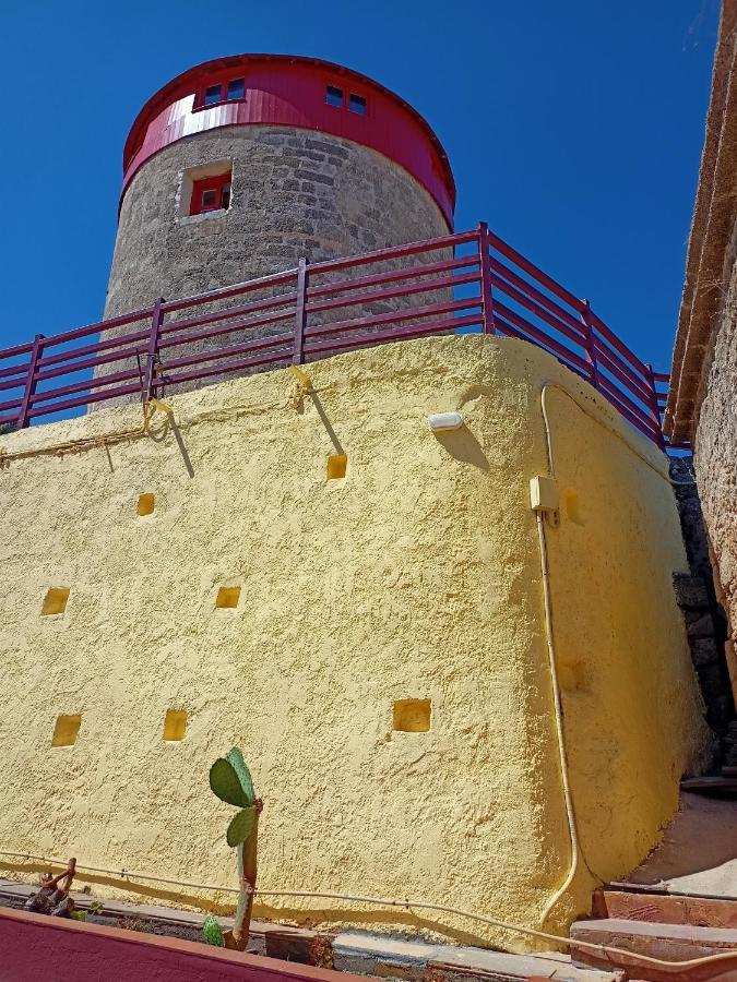 Rhodes City A Medieval Windmill Tower With Magnificent View מראה חיצוני תמונה